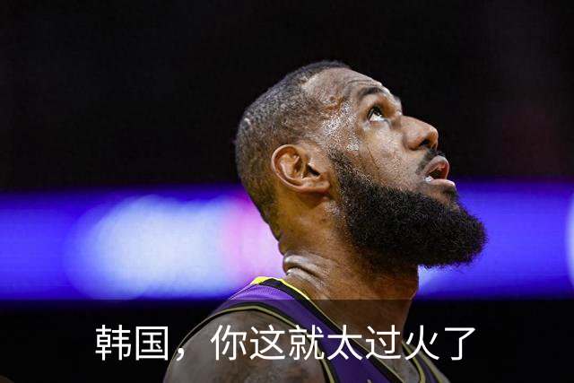 韩国，你这就太过火了